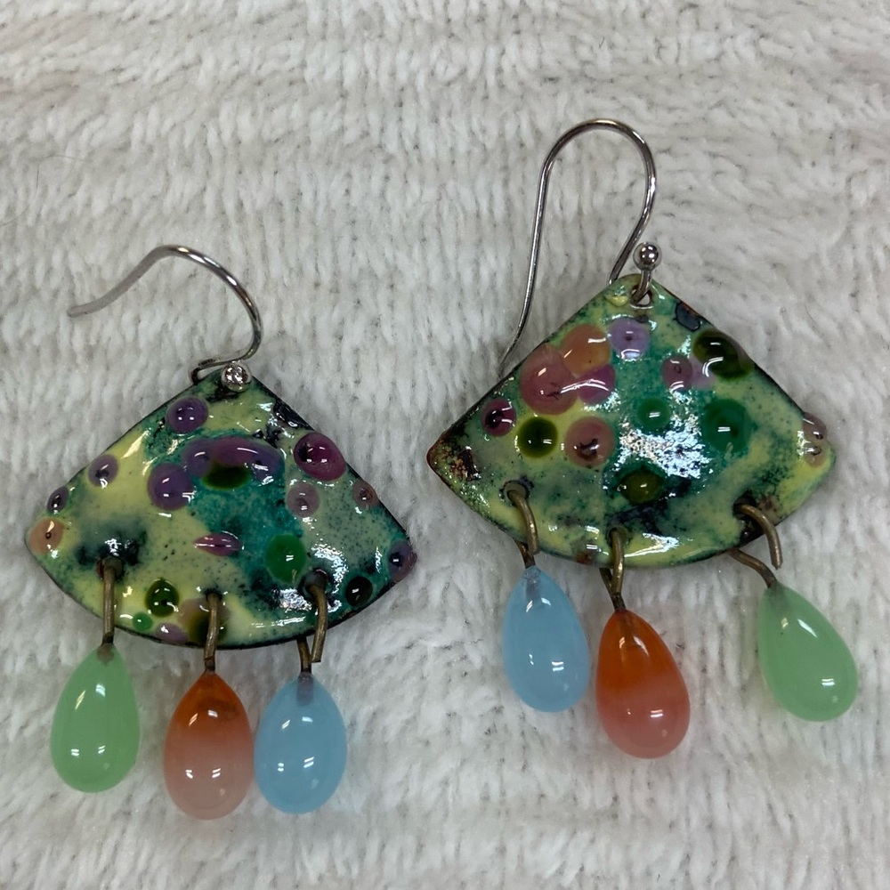 Colorful earrings